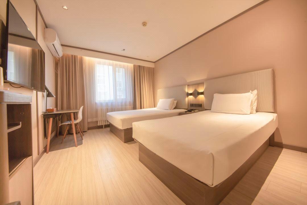 Hanting Hotel Shenyang Sujiatun Railway Station Bagian luar foto