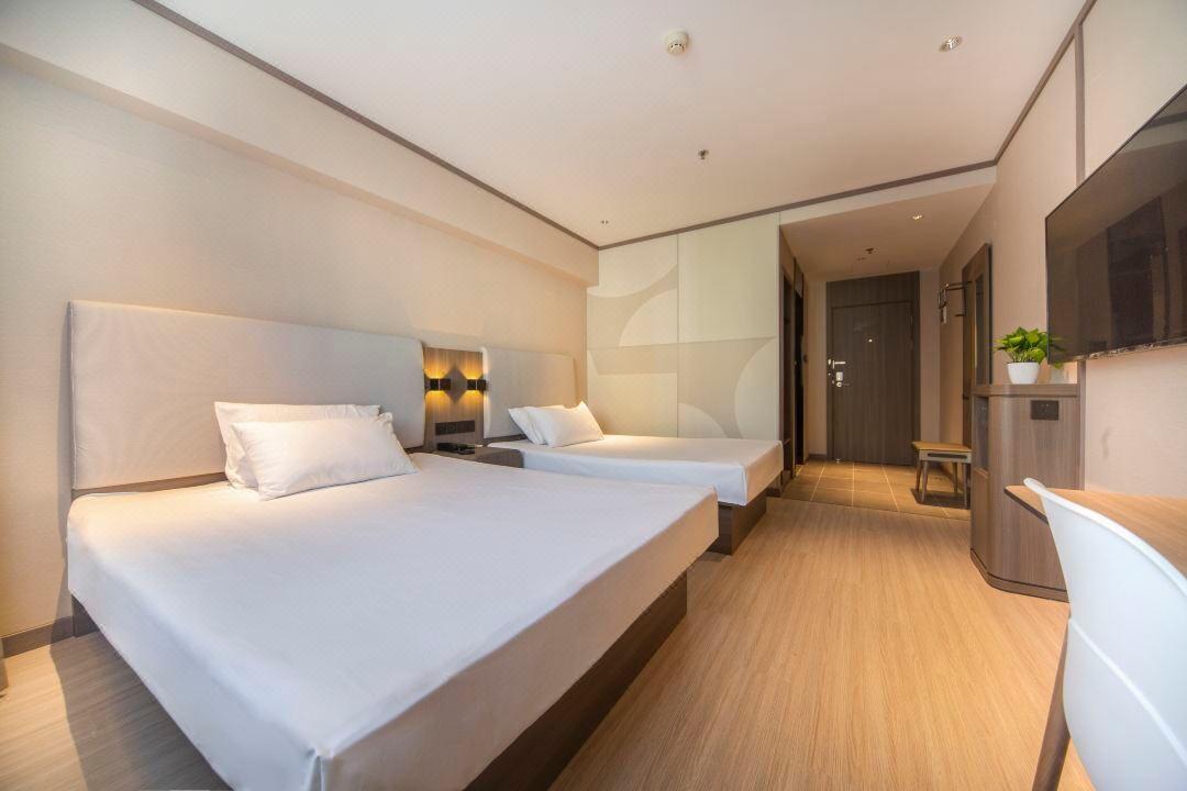 Hanting Hotel Shenyang Sujiatun Railway Station Bagian luar foto